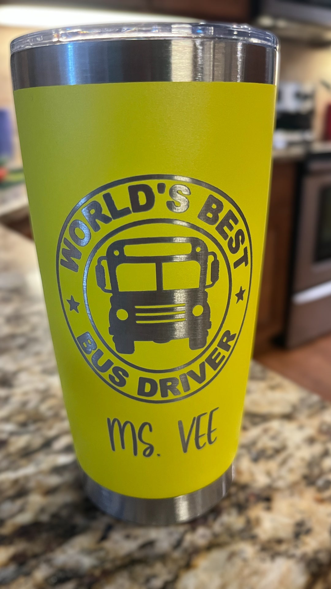 Funny School Bus Driver Appreciation anniversary' Water Bottle